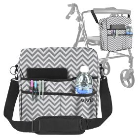 Rollator Bag (Option: Chevron)