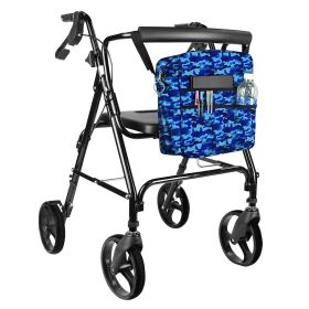 Rollator Bag (Option: Blue Camo)