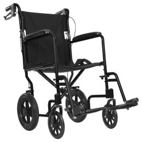 Transport Wheelchair (Option: Black)